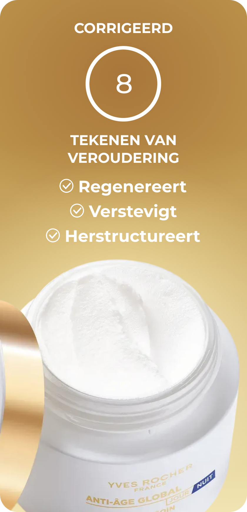 8 tekenen van veroudering gecorrigeerd