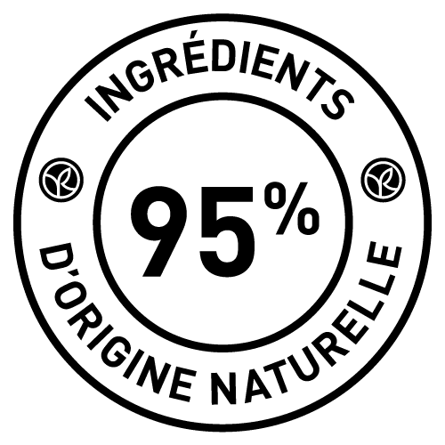 95% d'ingrédient d'origine naturelle
