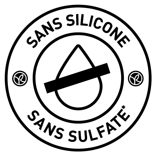Sans sulfates* et sans silicone*