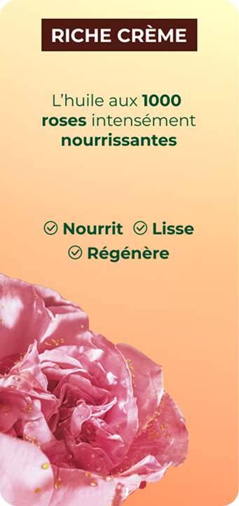 riche creme huile roses