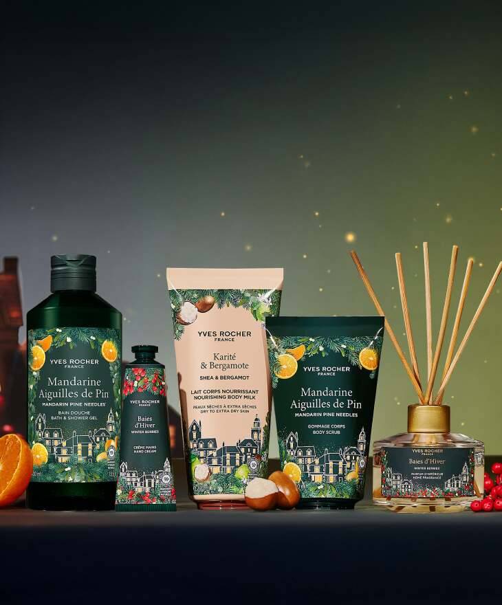 collection de noel Yves Rocher