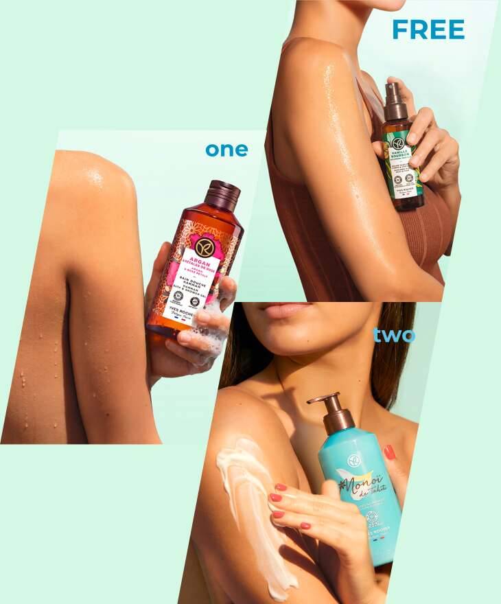 collection de bain Yves Rocher