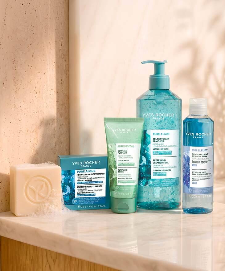 Nettoyants démaquillants Yves Rocher