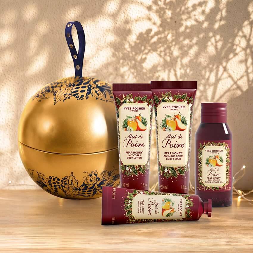 Kerstset Perenhoning yves rocher
