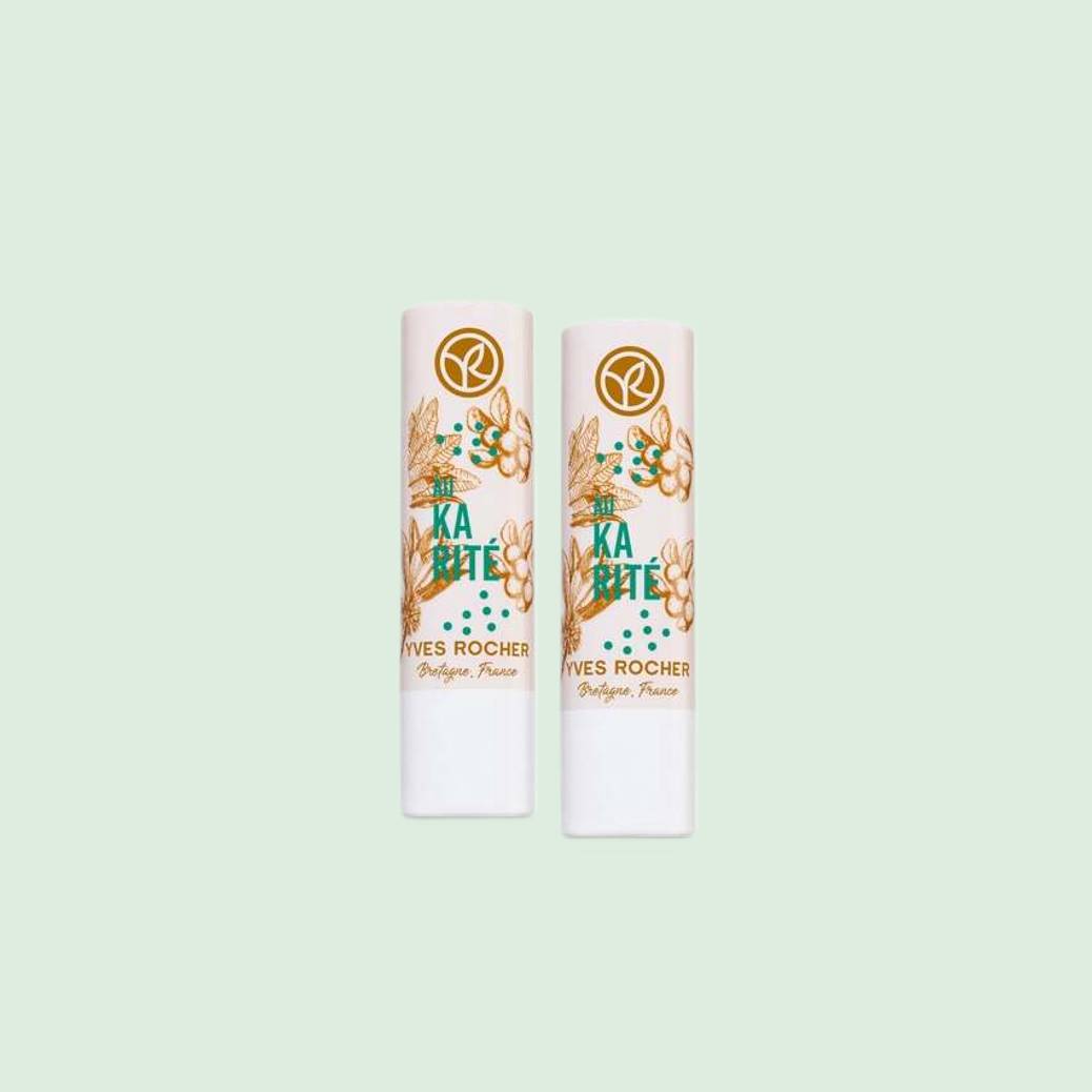 Duo Lippenbalsem met Karitéboter