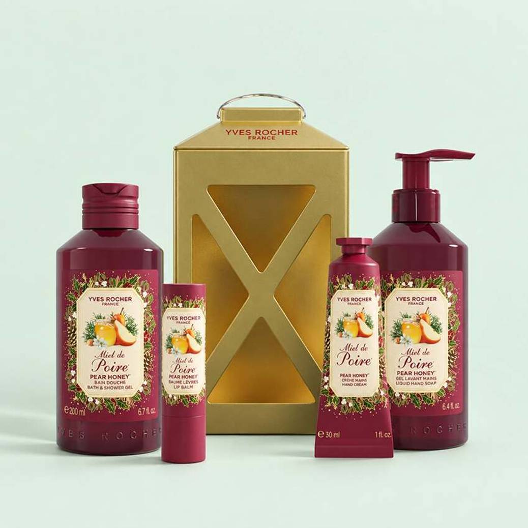 Coffret Beauté & Lanterne – Miel de Poire