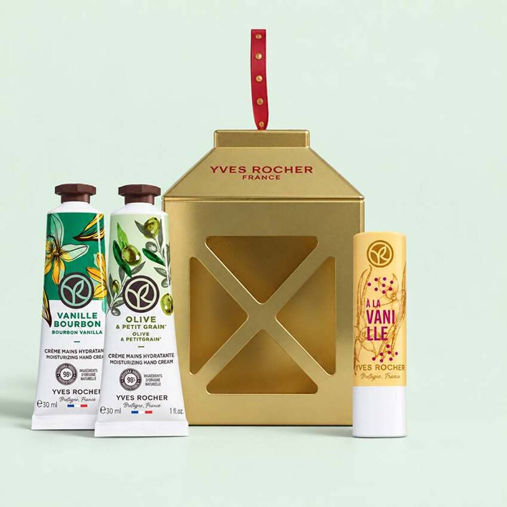 Trio Mains & Lèvres – Vanille Bourbon & Olive