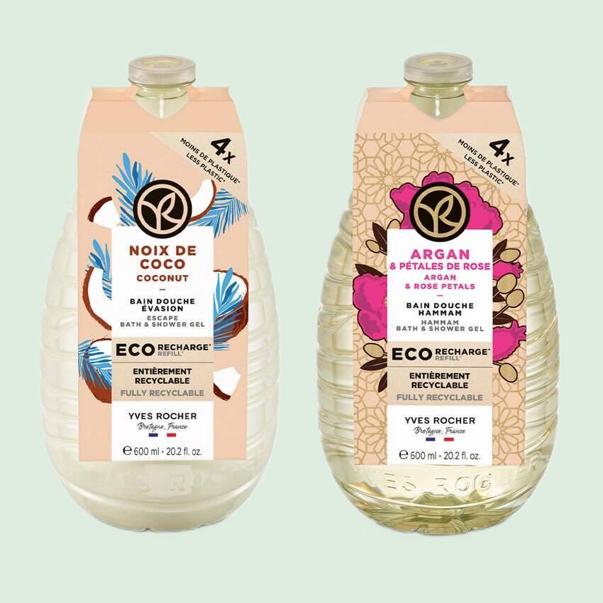 Duo Eco-Refill Douchegel - Kokosnoot & Argan