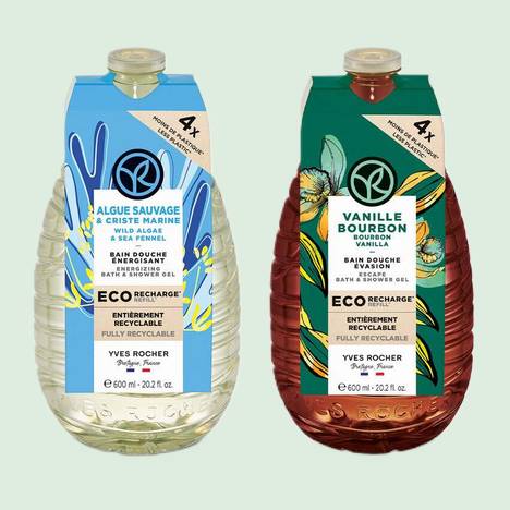 Duo Eco-Refill Douchegel - Vanille & Algen