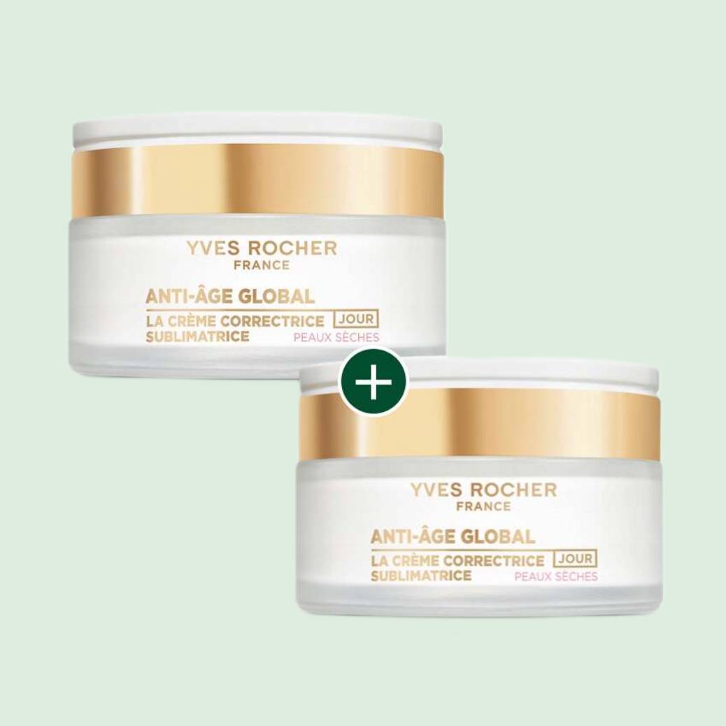 1+1 La Crème Jour Correctrice Sublimatrice - peaux sèches 50 ml