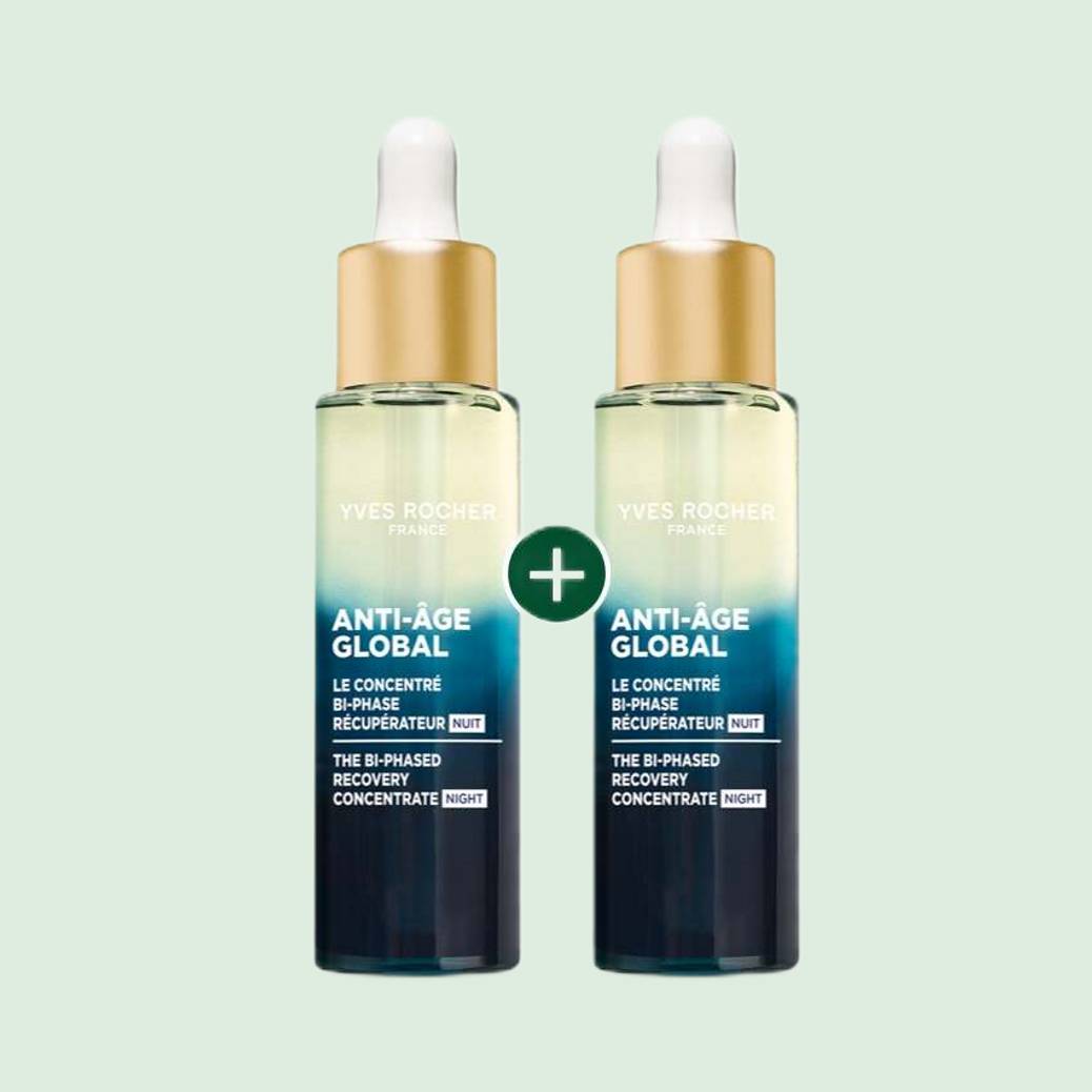 1+1 Le Concentré Bi-Phase Récupérateur de Nuit 30 ml