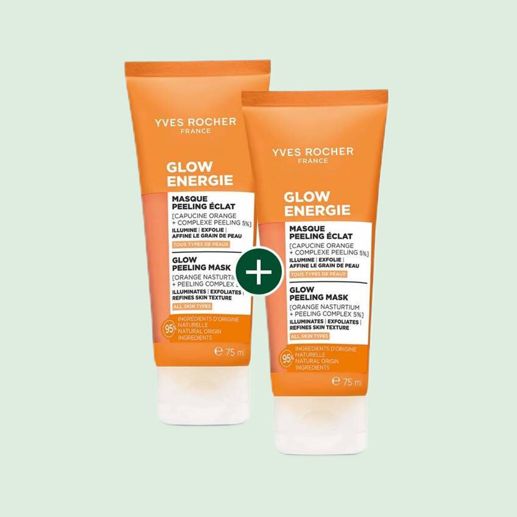 1+1 Masque Peeling Éclat