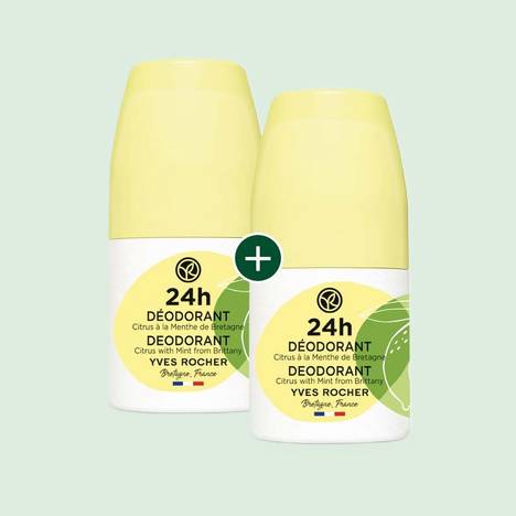 1+1 Citrus Deodorant met Bretonse Munt