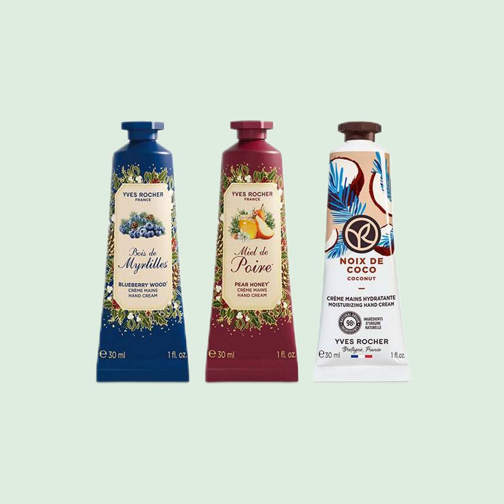 Trio Crèmes Mains – Édition de Noël